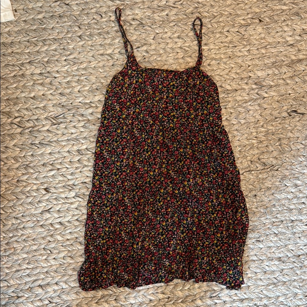 Floral Spaghetti Strap Dress